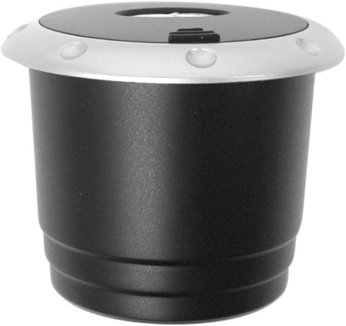 طفاية سجائر بلاستيكية قابلة للطي كاستوم أكسسواريز - أسود