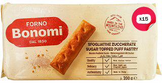 فطيرة بونومي المغطاة بالسكر - 15 × 200 جرام