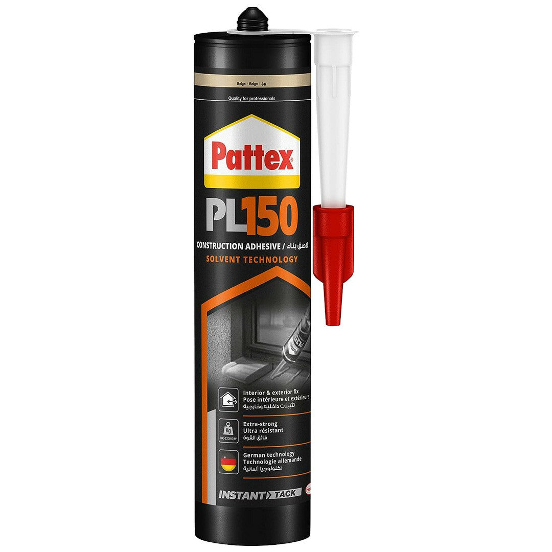 Pattex Construction Adhesive Pl 150 Yellowish  370G