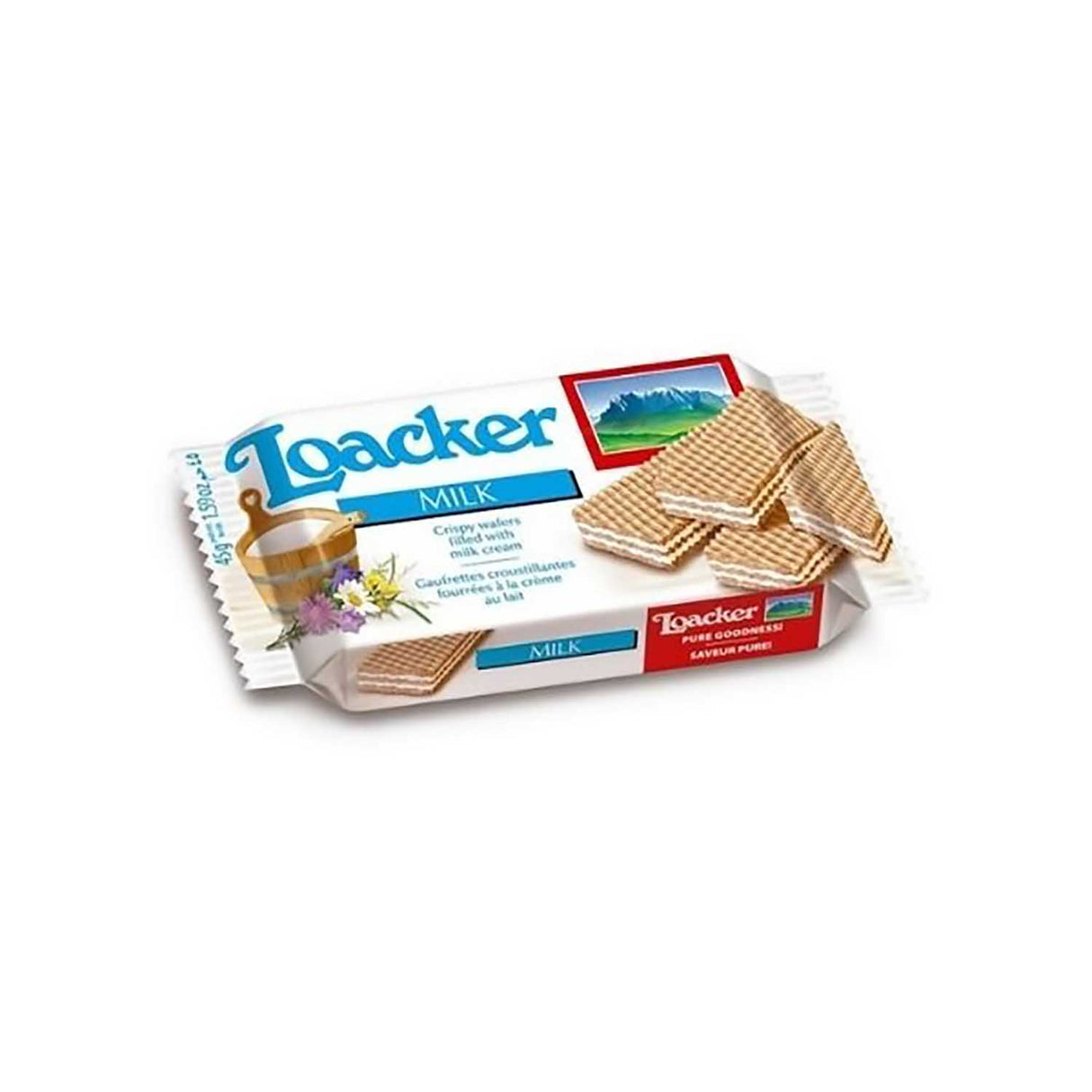 ويفر لوكر كلاسيك بطعم الحليب 25*12 - 45 جرام-2