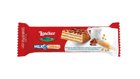 ويفر لوكر بطعم الحليب وحبوب 30*6 - 25 جرام