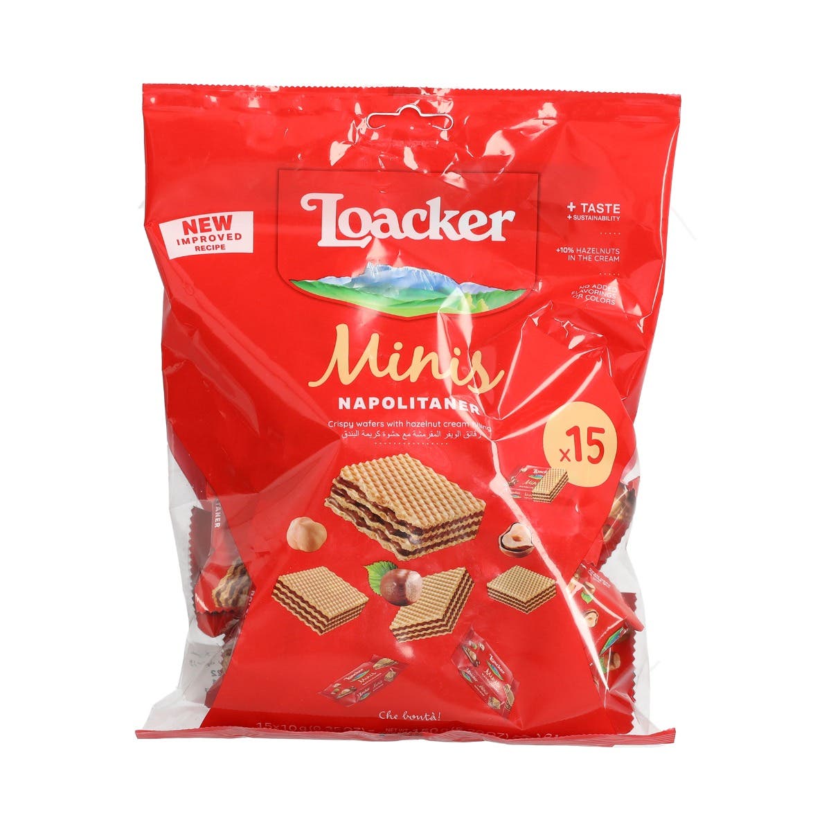 ويفر لوكر ميني بطعم النابوليتانر 7 قطعة - 150 جرام