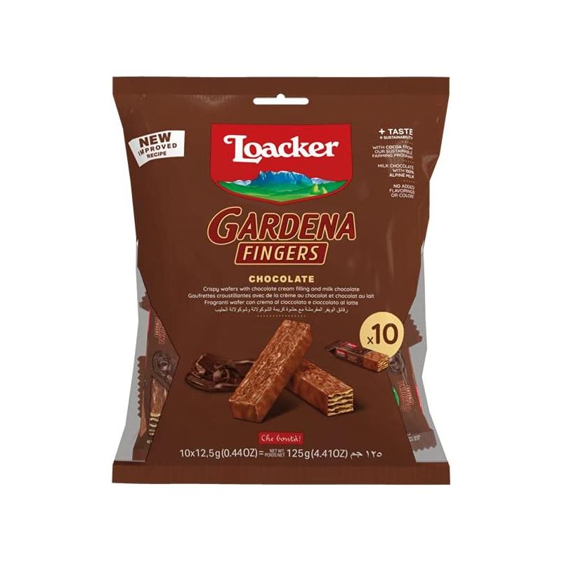 ويفر لوكر جاردينا بطعم الشوكولاته 8 قطعة - 125 جرام