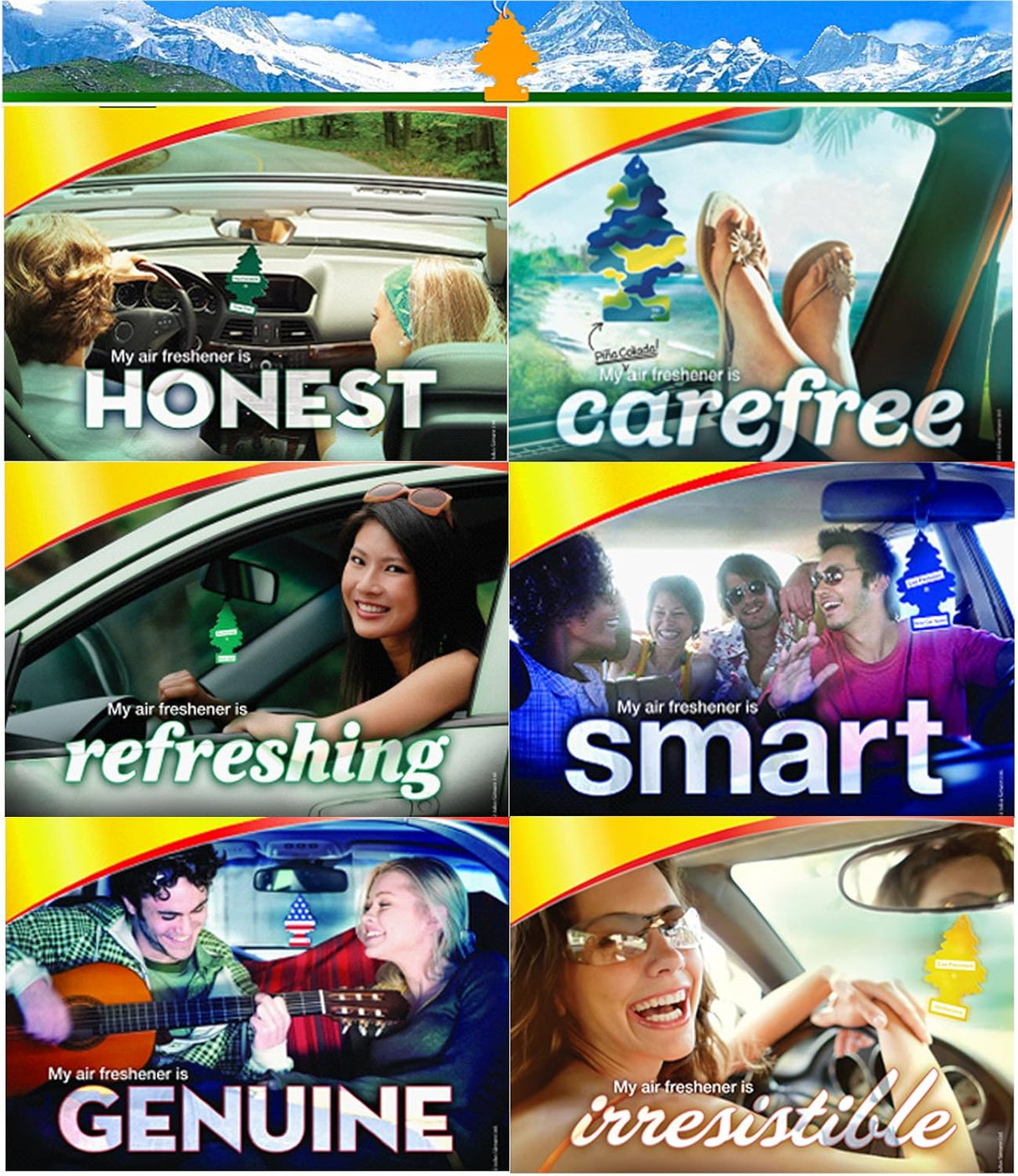 3PK New Car Freshener