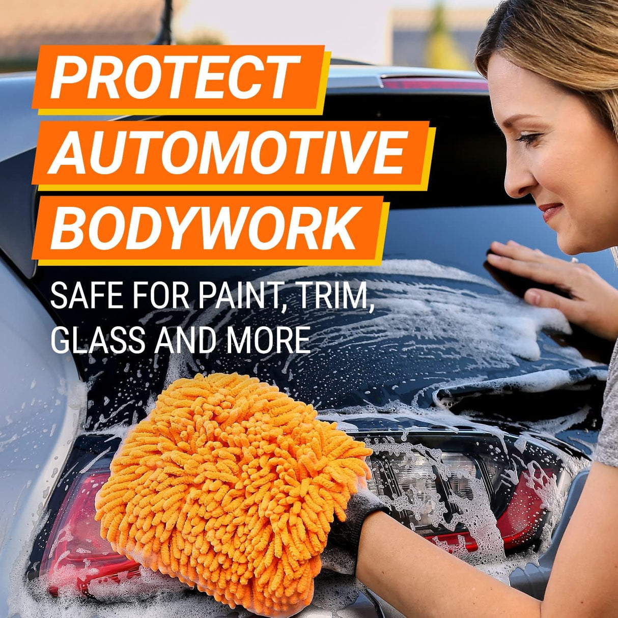 Armor All 2 in 1 Microfibre Noodle Wash Mitt