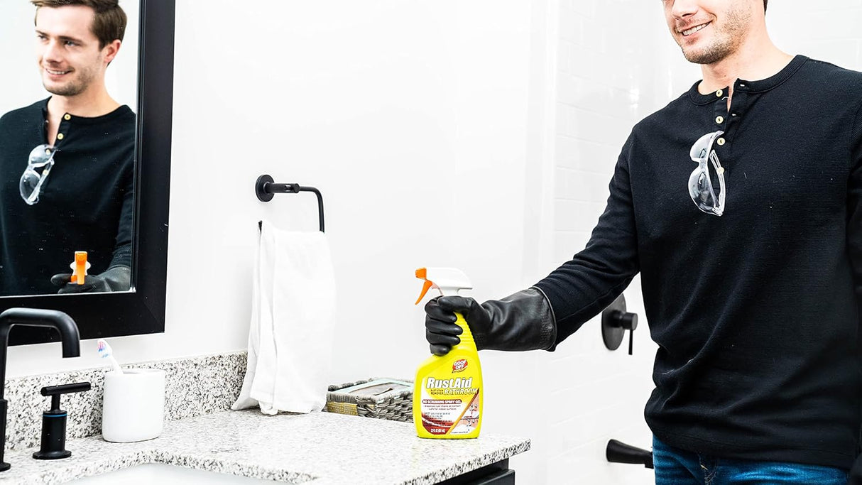 Goof Off Rust Aid Bathroom Rust Remover Spray Gel, 651 ml