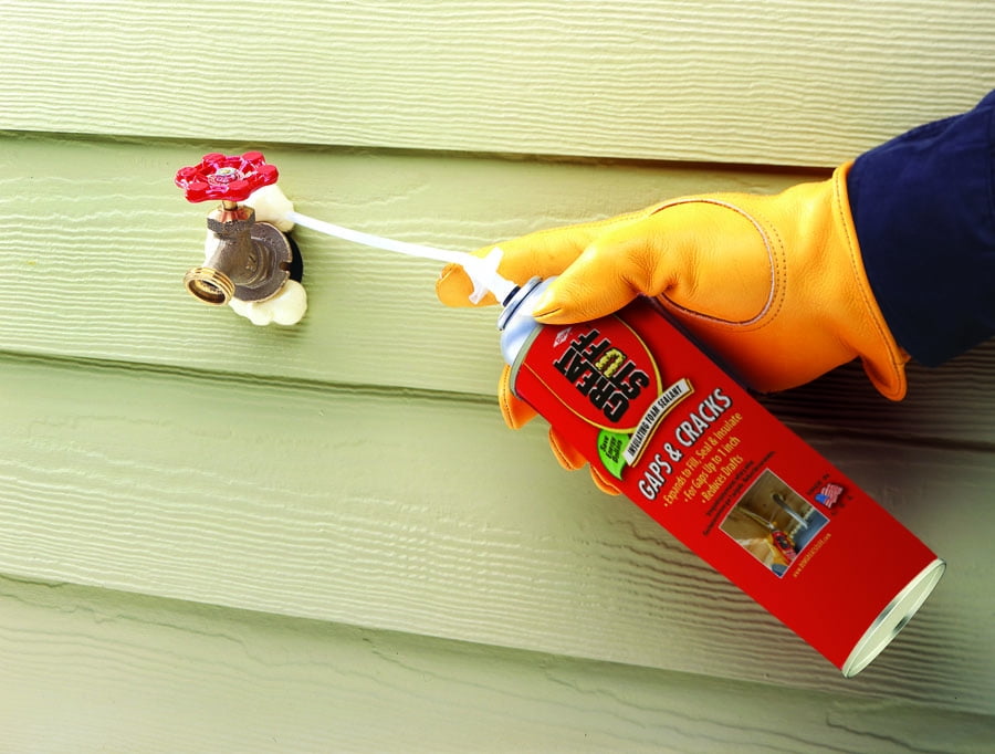 Great Stuff Foam Spray for Insulation and Crack Sealing