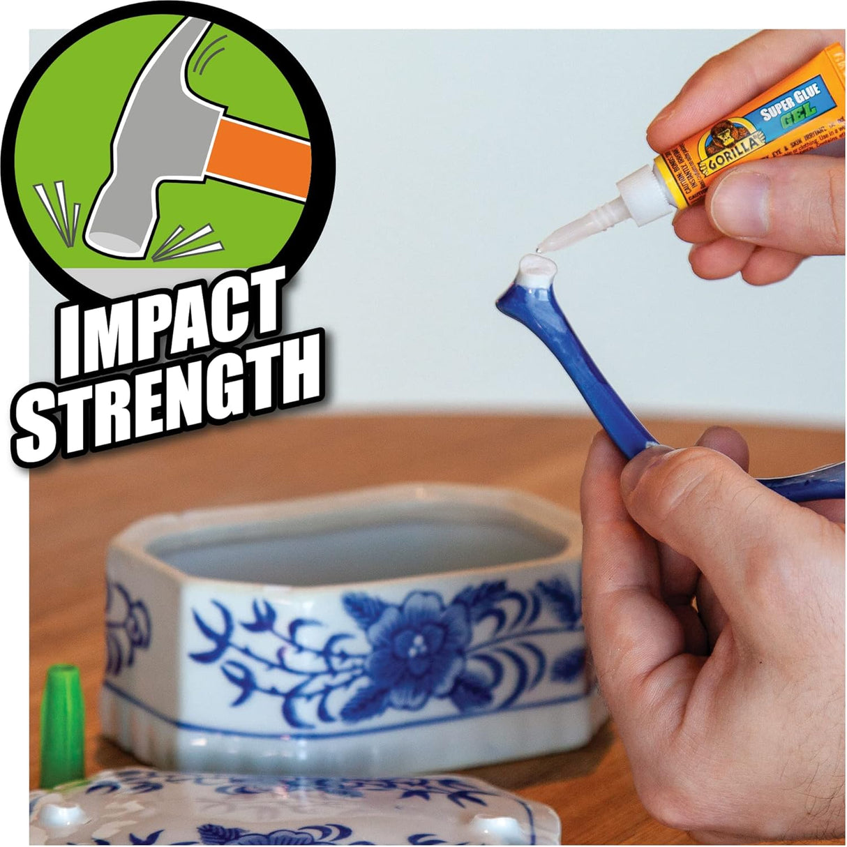 لاصق جوريلا سوبر جلو، شفاف، 15 جرام