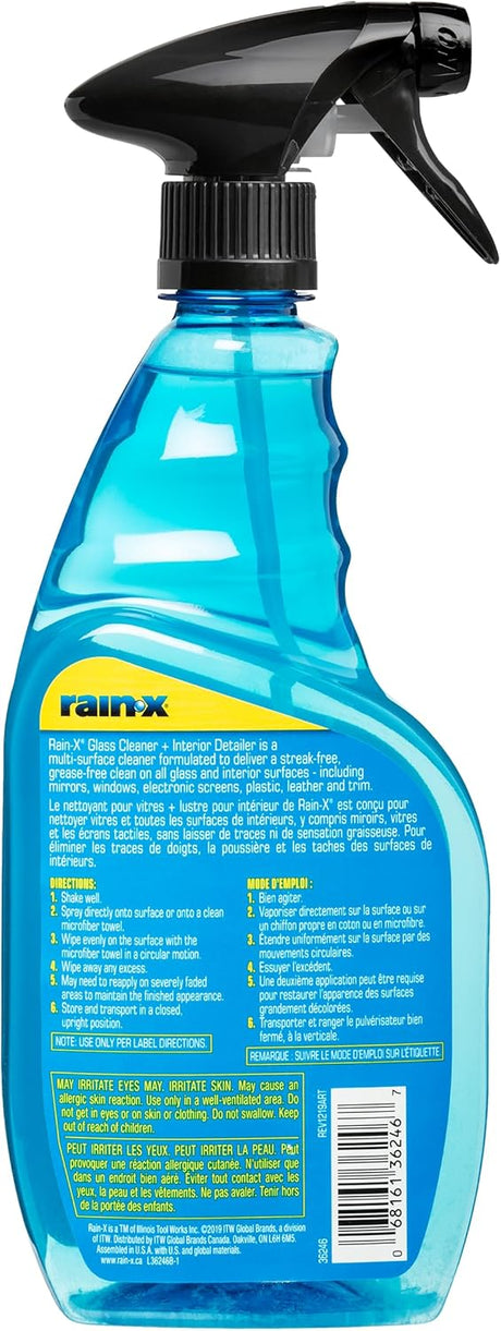 Rin X Car Glass & Interior Cleaner - 680ml