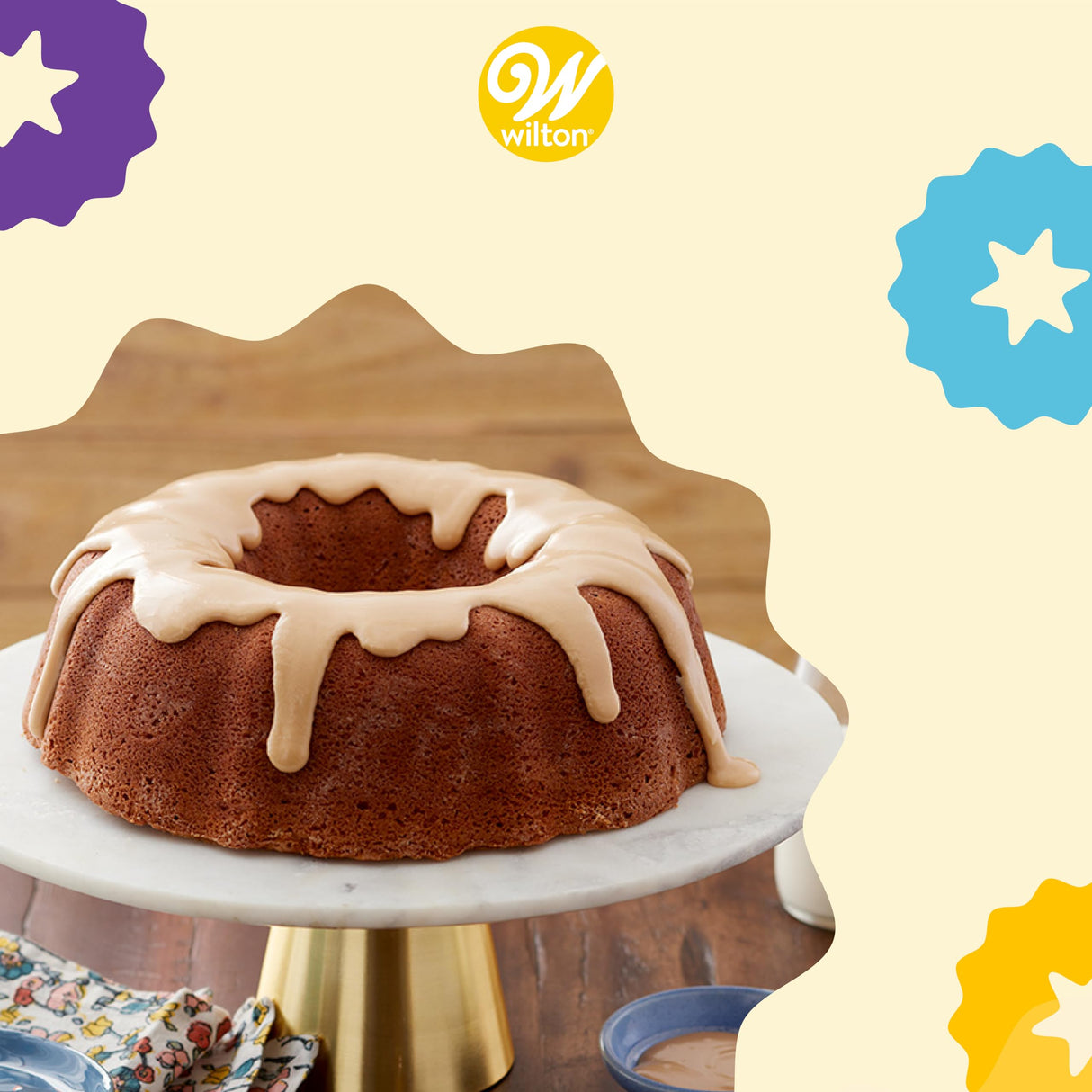 Wilton Perfect Results Non-Stick Fluted Tube Pan, 9-Inch