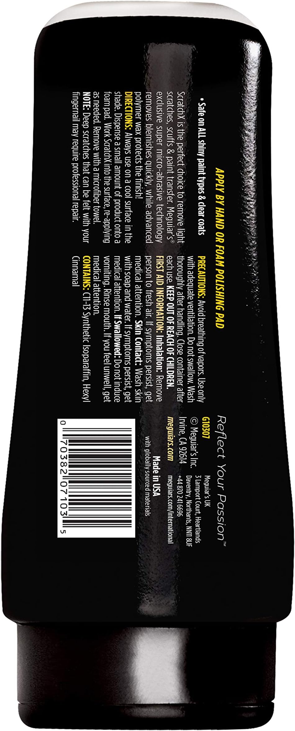 سائل مزيل للخدوش والعيوب البسيطة سكراتش اكس من ميجوايرز - 207 مل