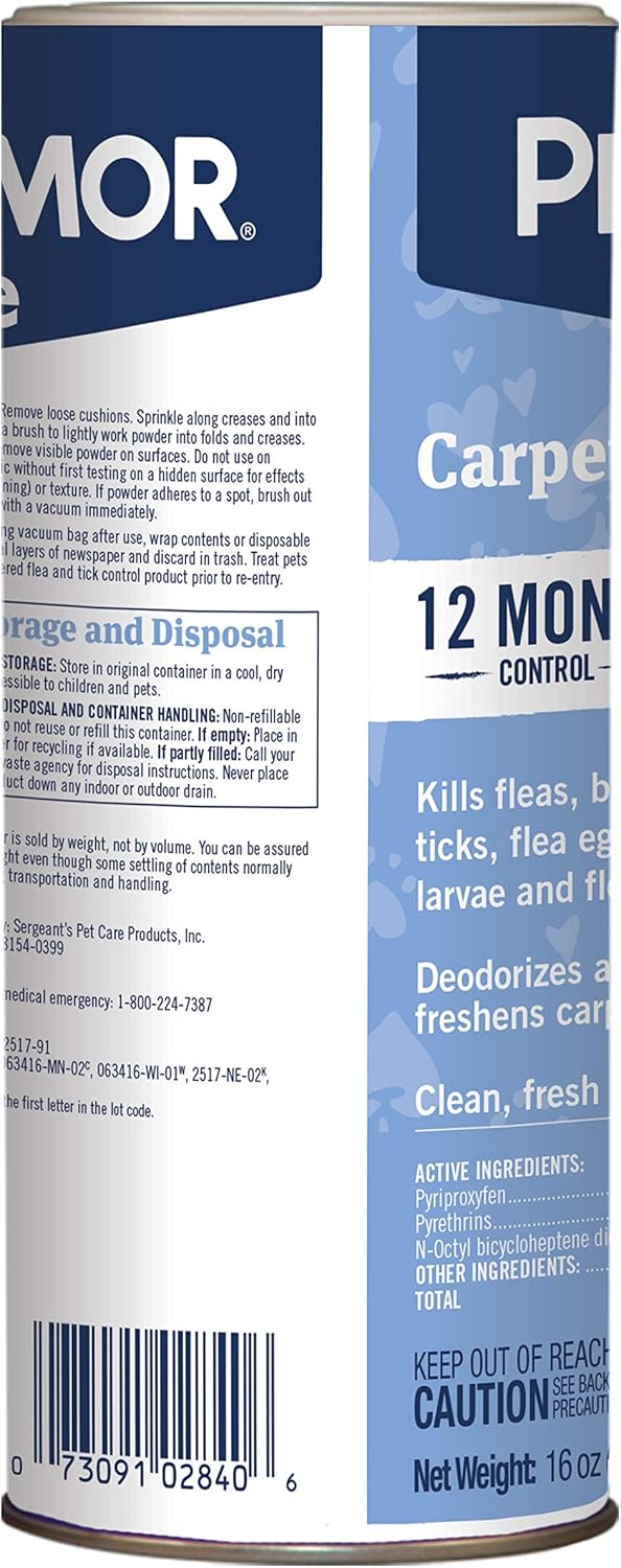 مسحوق سجاد منزلي لقتل البراغيث والقراد من بيت ارمور - 473 مل