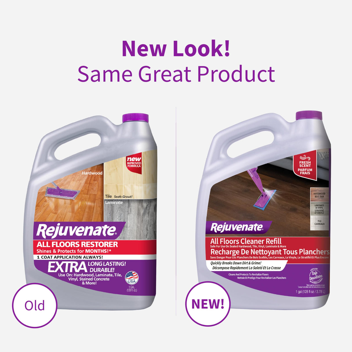 مُجدد ومُلمع جميع الأرضيات من ريجوفينيت ، 128 أونصة