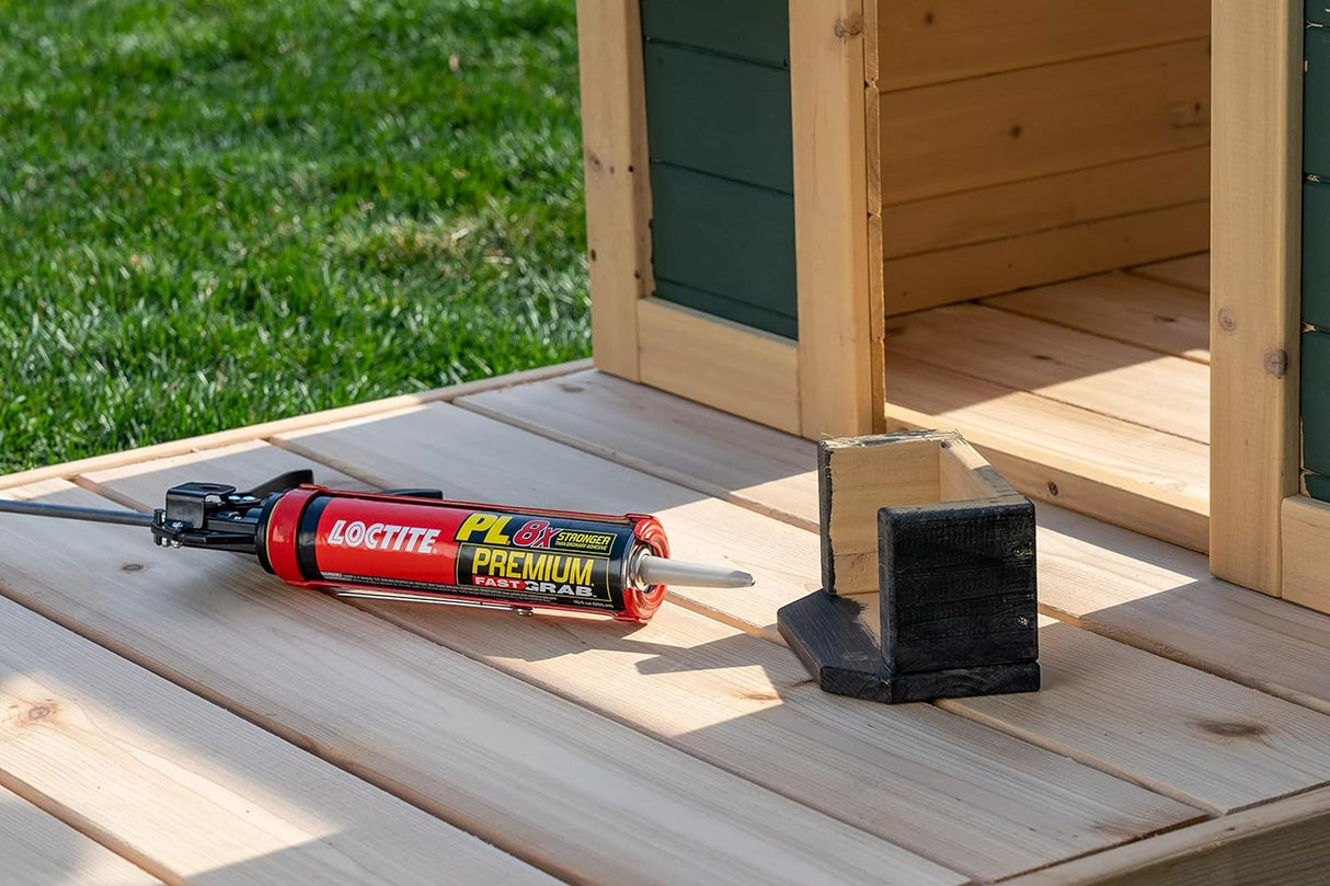 Loctite Polyurethane Fast Setting Construction Adhesive, 10 oz.