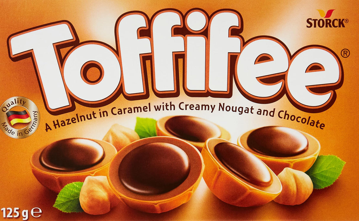 ستورك حلوى توفيفي كريمة البندق والنوجا والشوكولاتة، 125 جم - بني