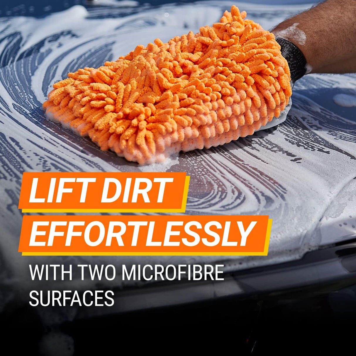 Armor All 2 in 1 Microfibre Noodle Wash Mitt