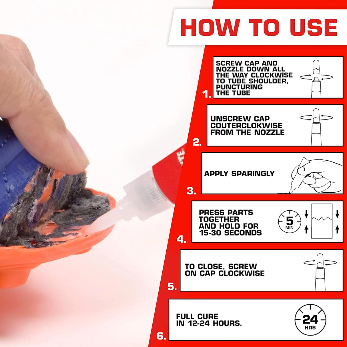 Loctite Super Glue Adhesive 4g, 2 Pack