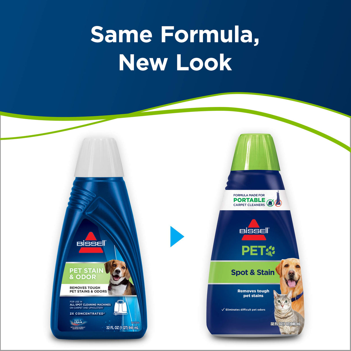 مزيل بقع وروائح الحيوانات الأليفة من بيسيل لمكنسة السجاد المحمولة، 32 أونصة