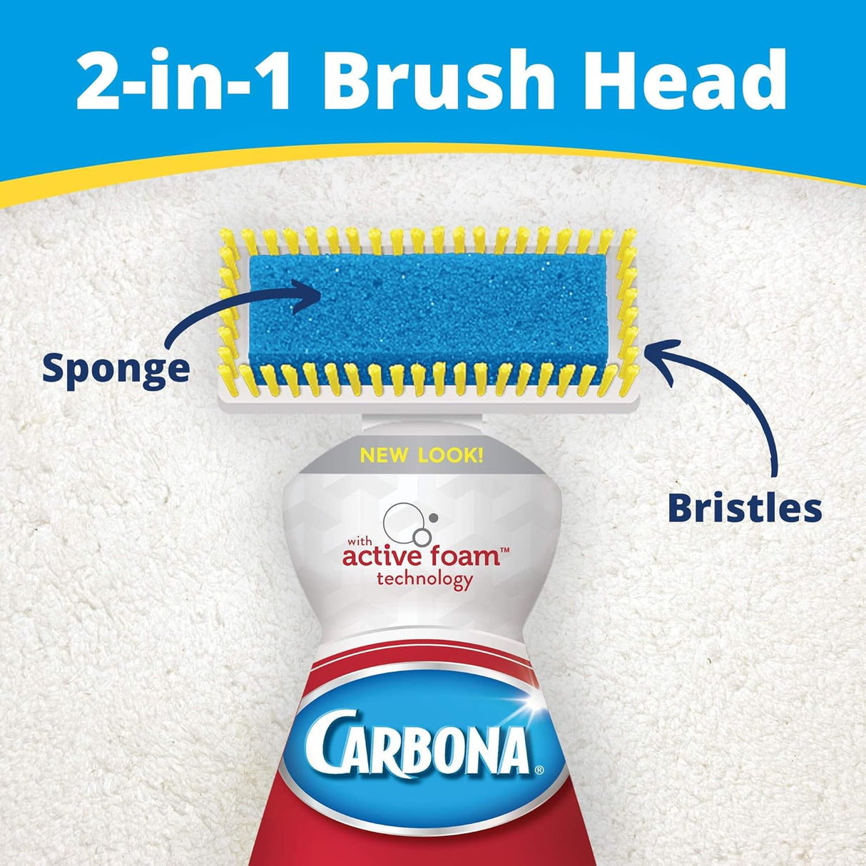 منظف السجاد كاربونا 2 في 1، 27.5 أونصة