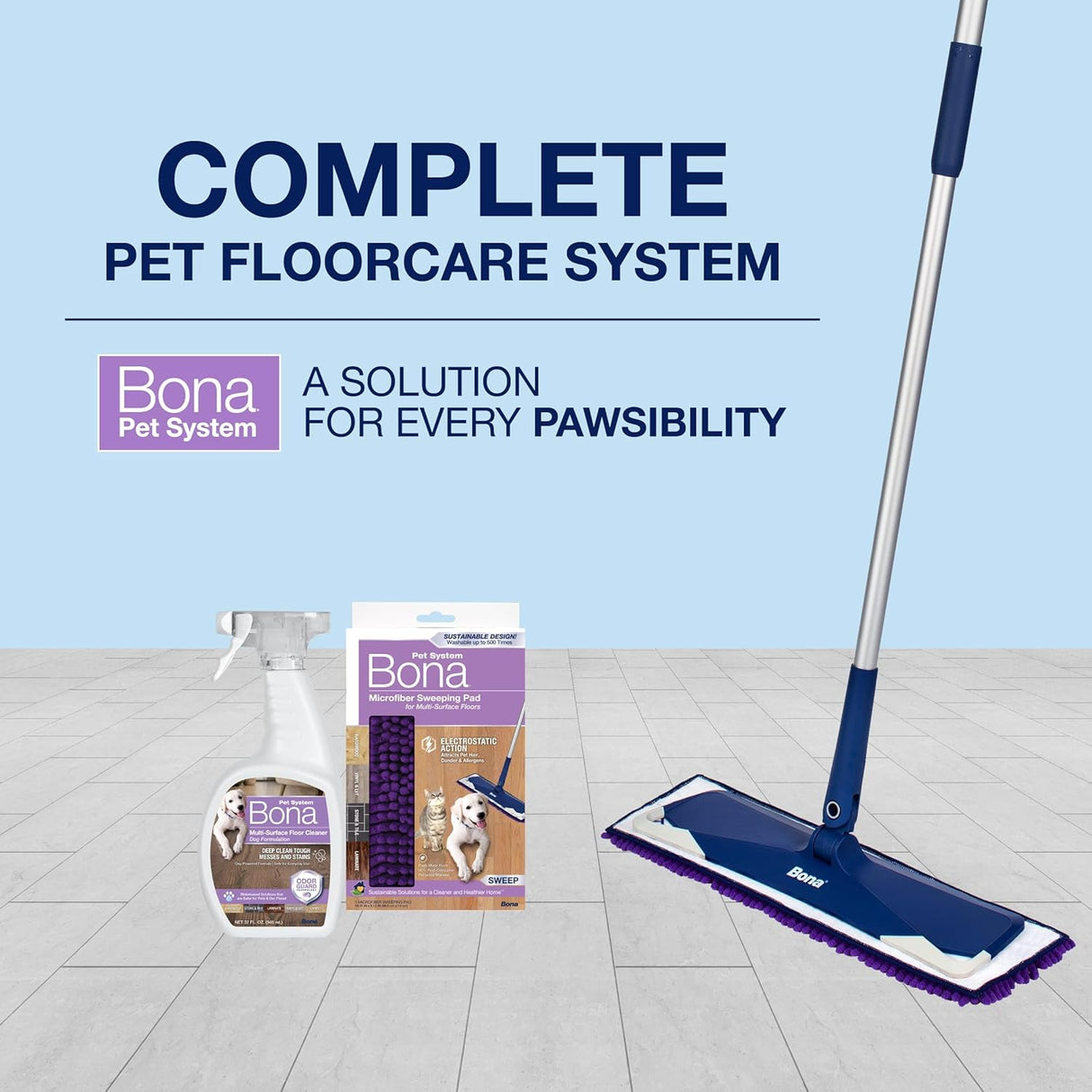 Multi Surface Floor Cleaner for Dogs; 32oz