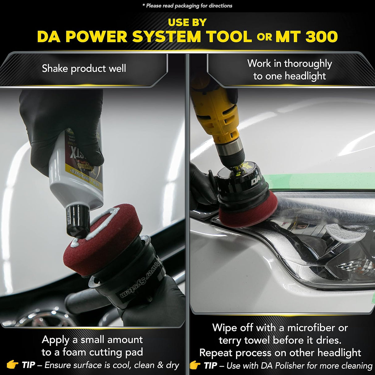 Meguiar's Plastics Cleaner and Polish, 10 oz - Clear