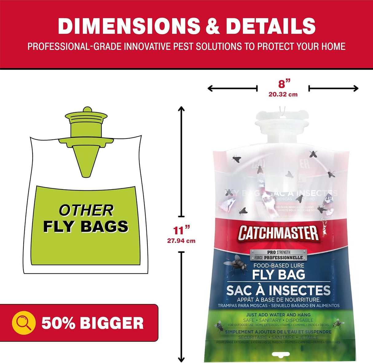 Disp Fly Bag Trap