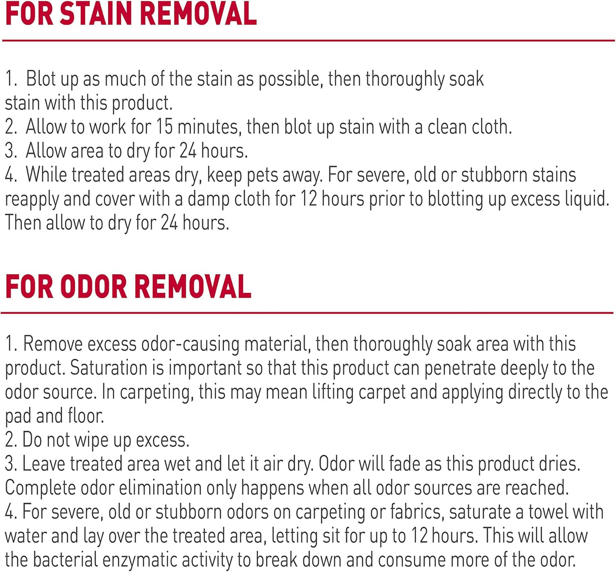 24OZ Stain/Odor Remover