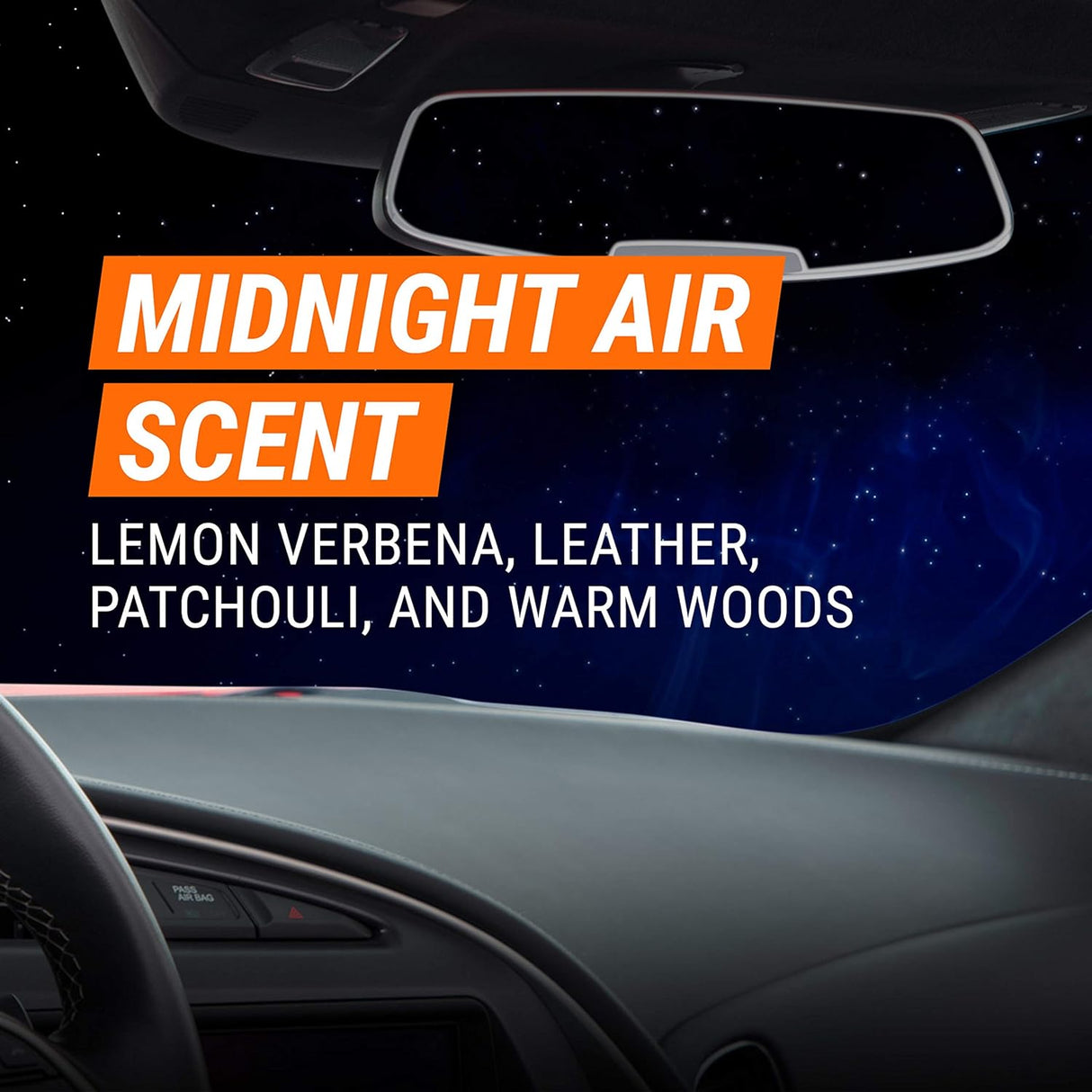 معطر ومنقي هواء السيارات سموك اكس برائحة ميدنايت اير من ارمور اول - 56 مل