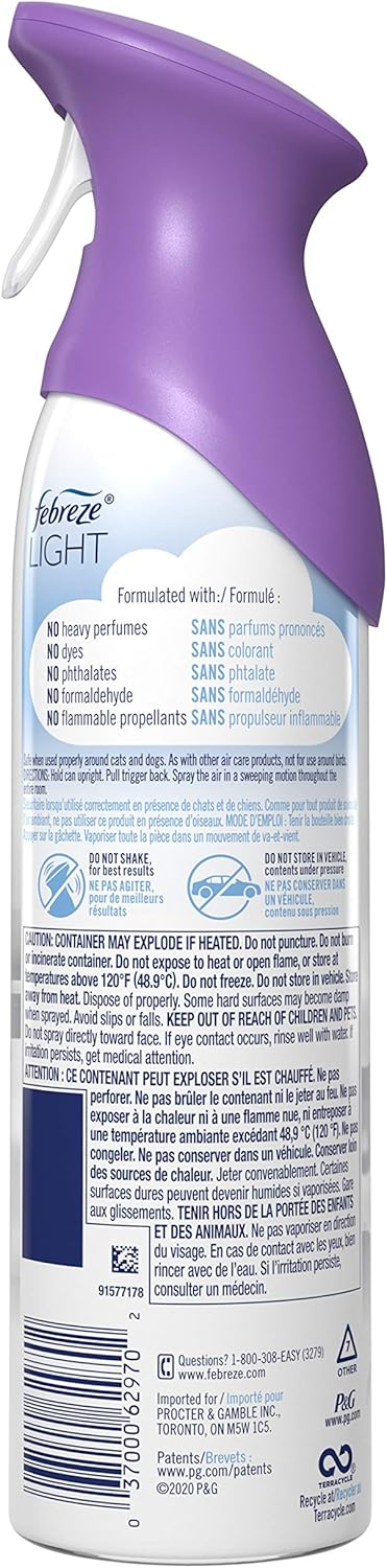 معطر جو فيبريز لايت لازالة الروائح الكريهة، برائحة اللافندر، 250 جرام