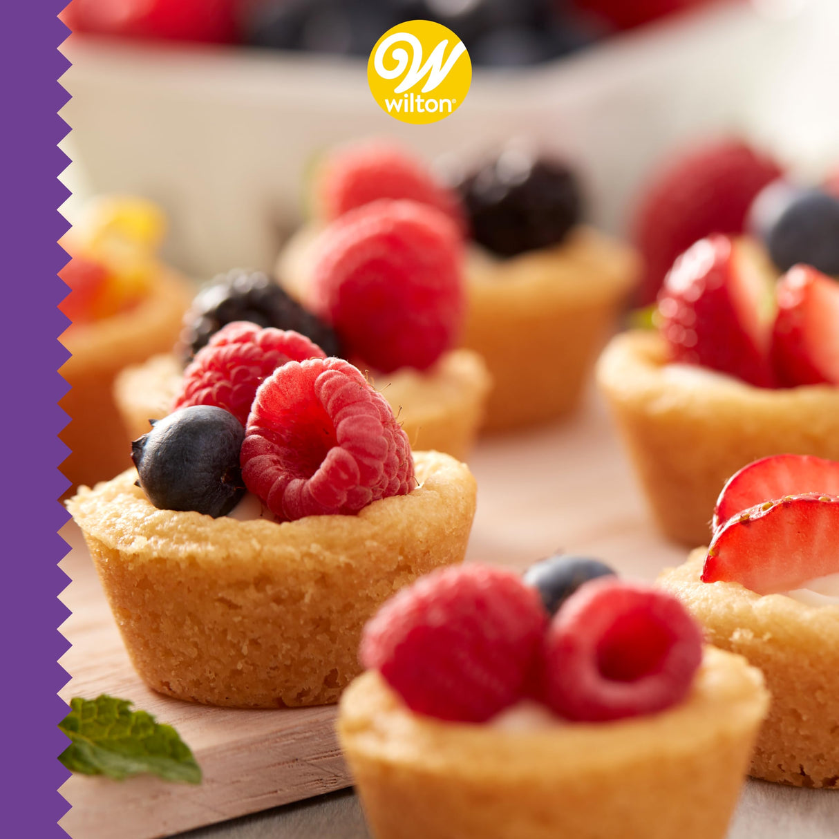 Wilton Perfect Results Premium Non-Stick Mini Muffin and Cupcake Pan, 24-Cavity