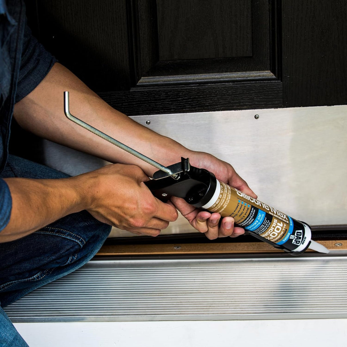 DAP Silicone Max Premium All Purpose 100% Silicone Clear 10.1-oz.