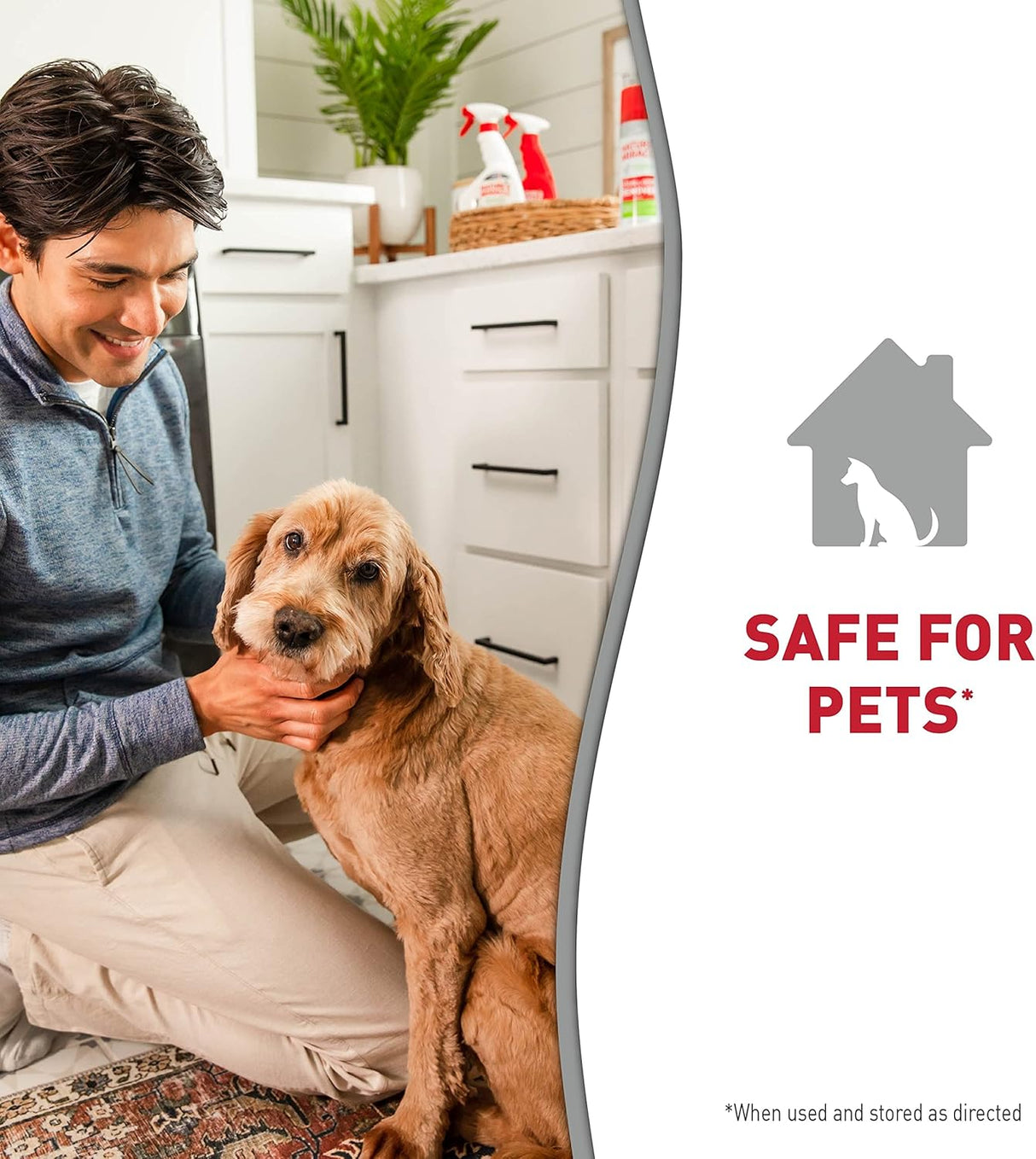 شامبو وبلسم للتحكم في الروائح الكريهة برائحة اللافندر للكلاب من نيتشرز ميراكل - 946 مل