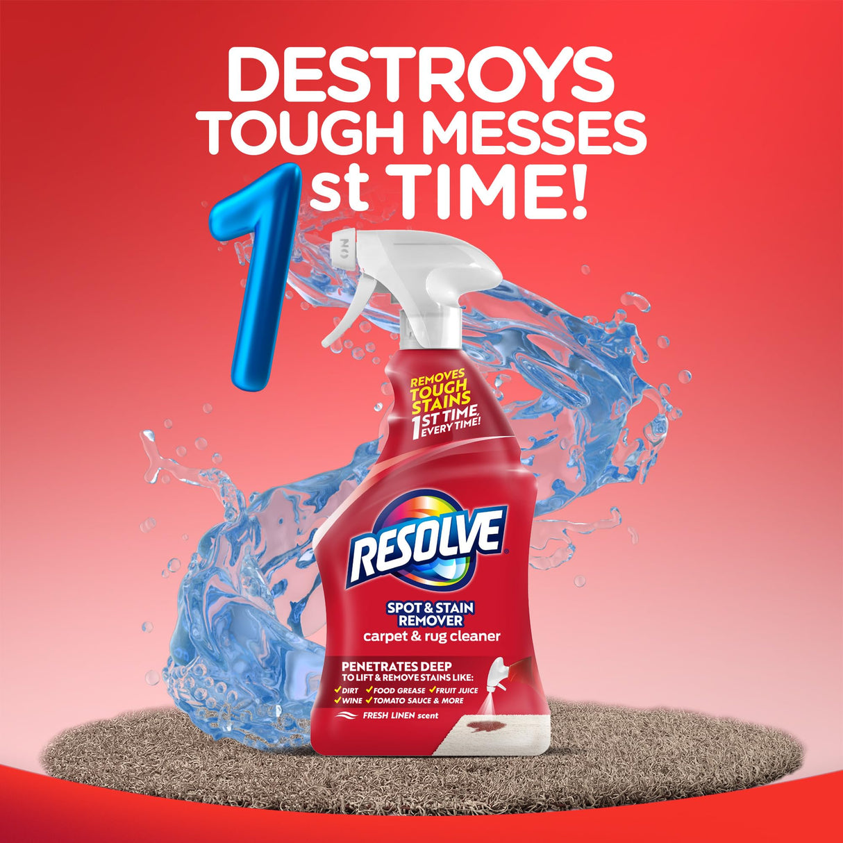 22OZ Resolve Carpet Cleaner
