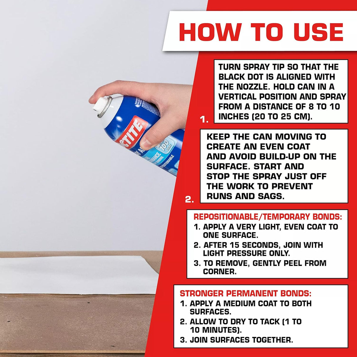 Loctite Spray Adhesive Multi-Purpose Spray, 13.5 oz