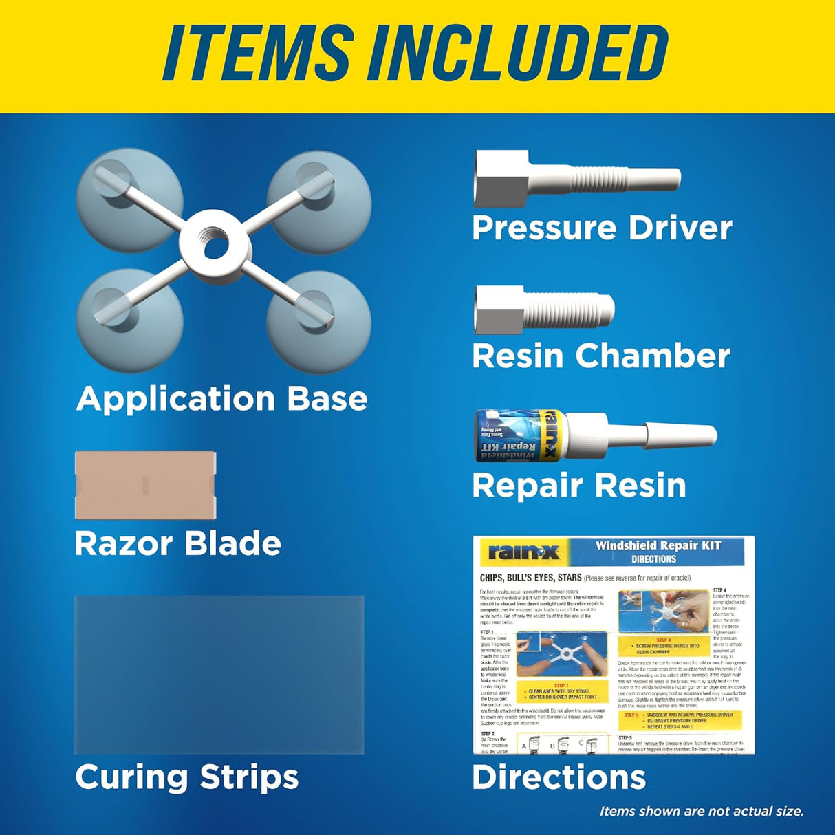 Rain-X Quick & Easy Windshield Repair Kit - 1g