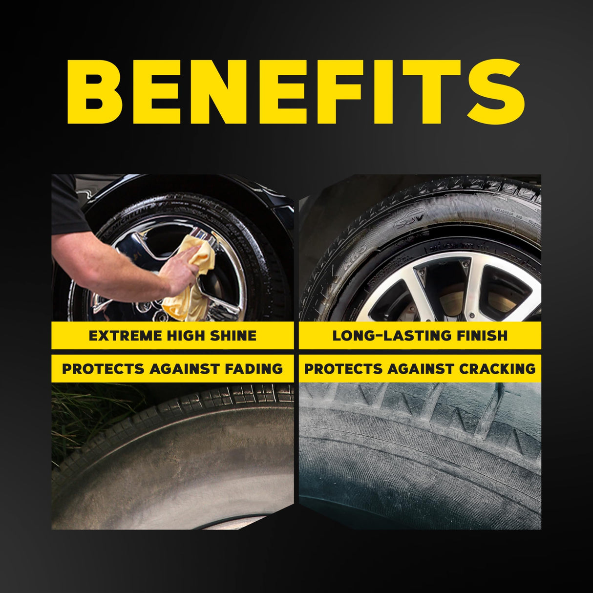 Meguiar's Ultimate Insigne Shine Tire Polish Spray - 425g