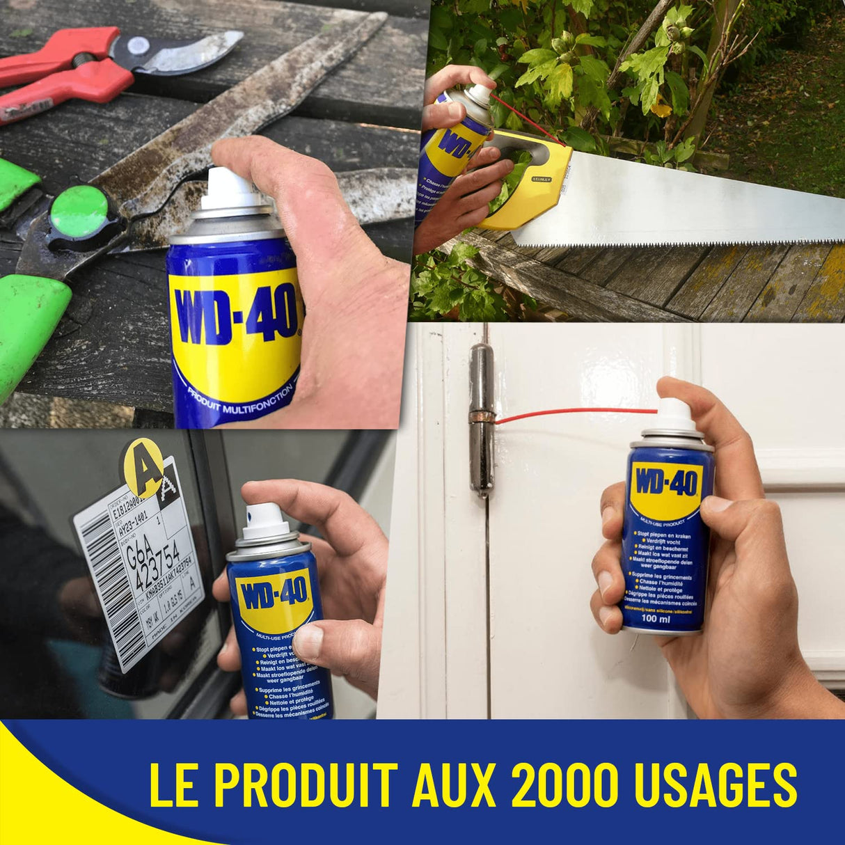 WD-40 Multi-Purpose Aerosol Lubricant 200ml