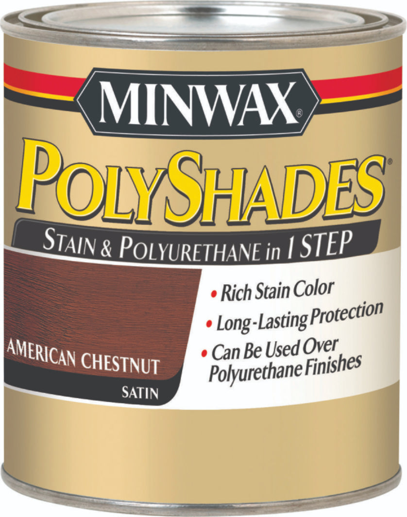Minwax Satin Polyurethane Paint & Coat - 473ml
