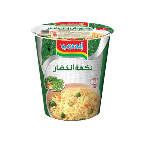 أكواب نودلز اندومي بطعم الخضار - 60 جرام