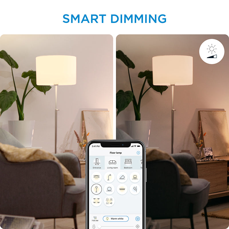 Wiz Smart WiFi Bluetooth Color Light Bulb E27 Base 60W A60 - White