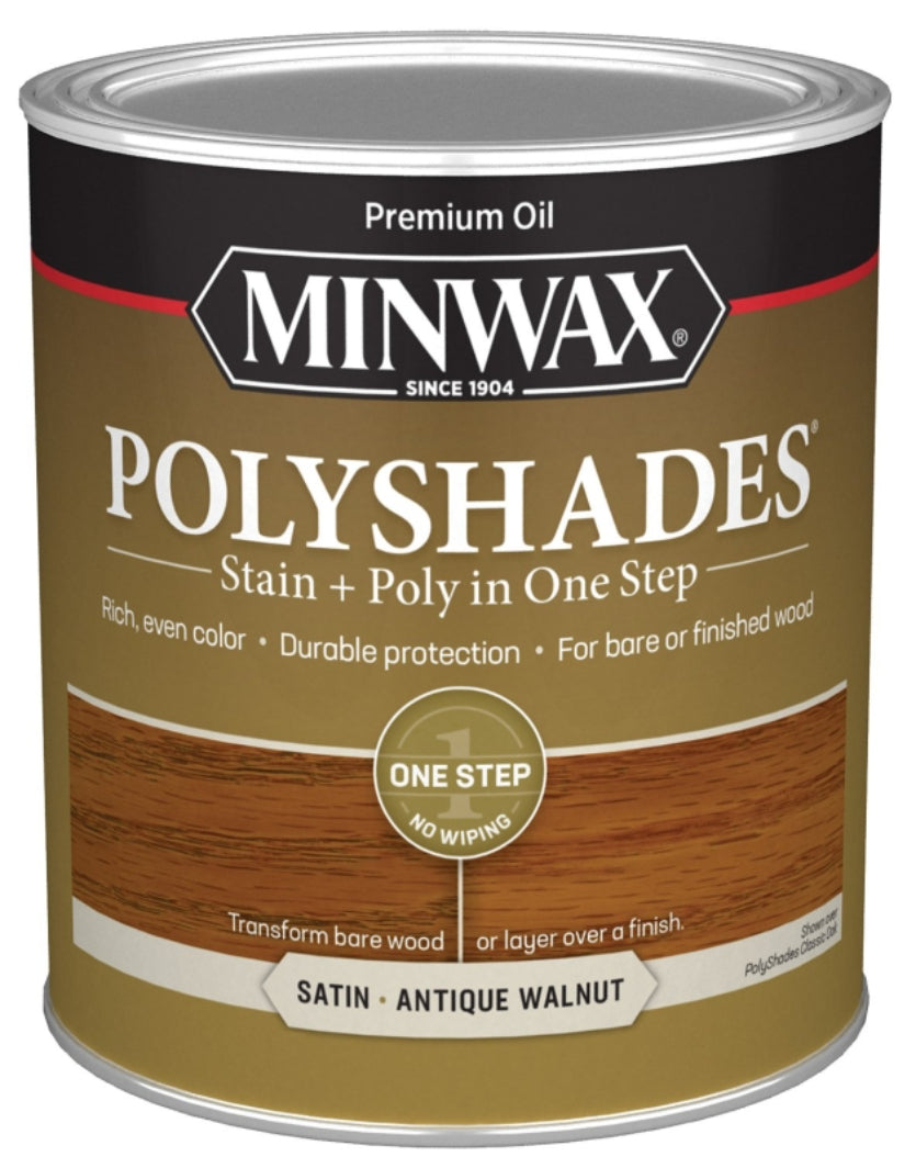 Minwax Satin Polyurethane Paint & Coat - 473ml