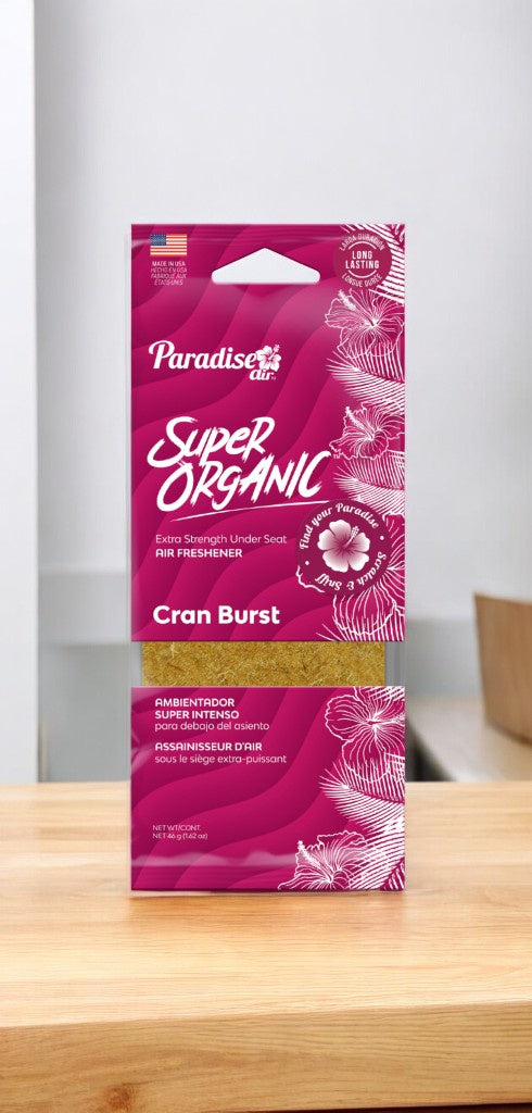 معطر هواء سوبر اورجانيك برائحة كران بيرست من بارادايس اير، 46 جرام - 6 قطع