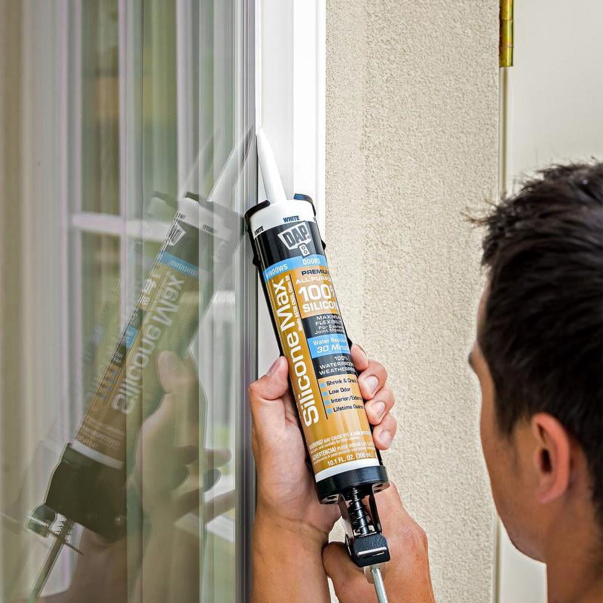 DAP Silicone Max Premium All Purpose 100% Silicone Clear 10.1-oz.