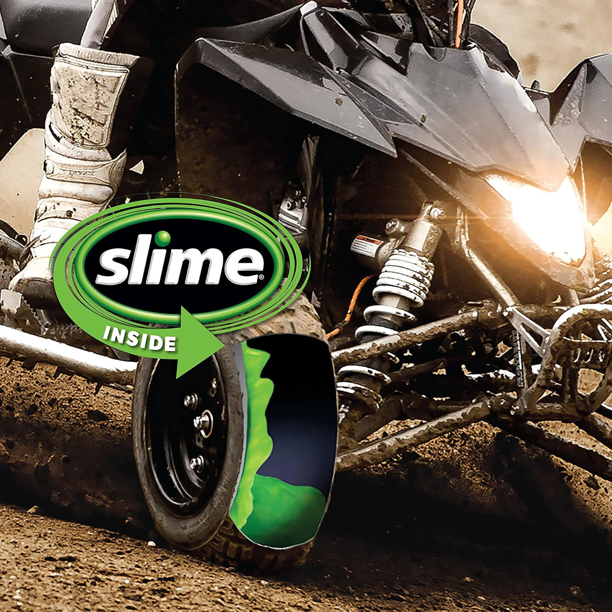 Slime Tire Sealant for Flat Tire Puncture Repair