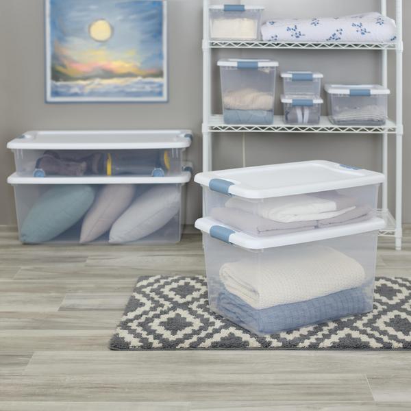 Sterlite plastic box with lock