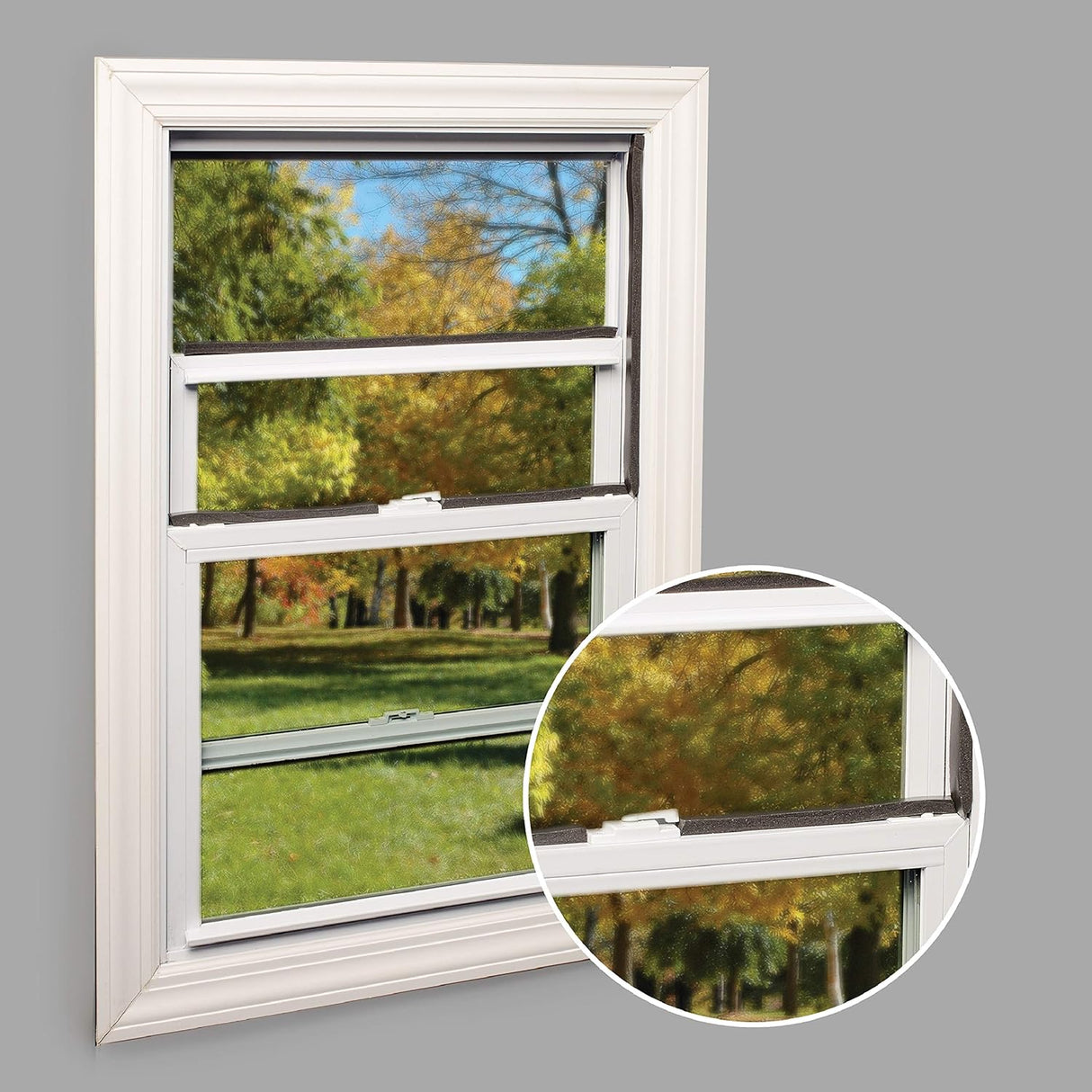 شريط عازل فروست كينج من الفوم عالي الكثافة ذاتي اللصق مقاس 1 × 6/15 بوصة × 10 قدم، اسود