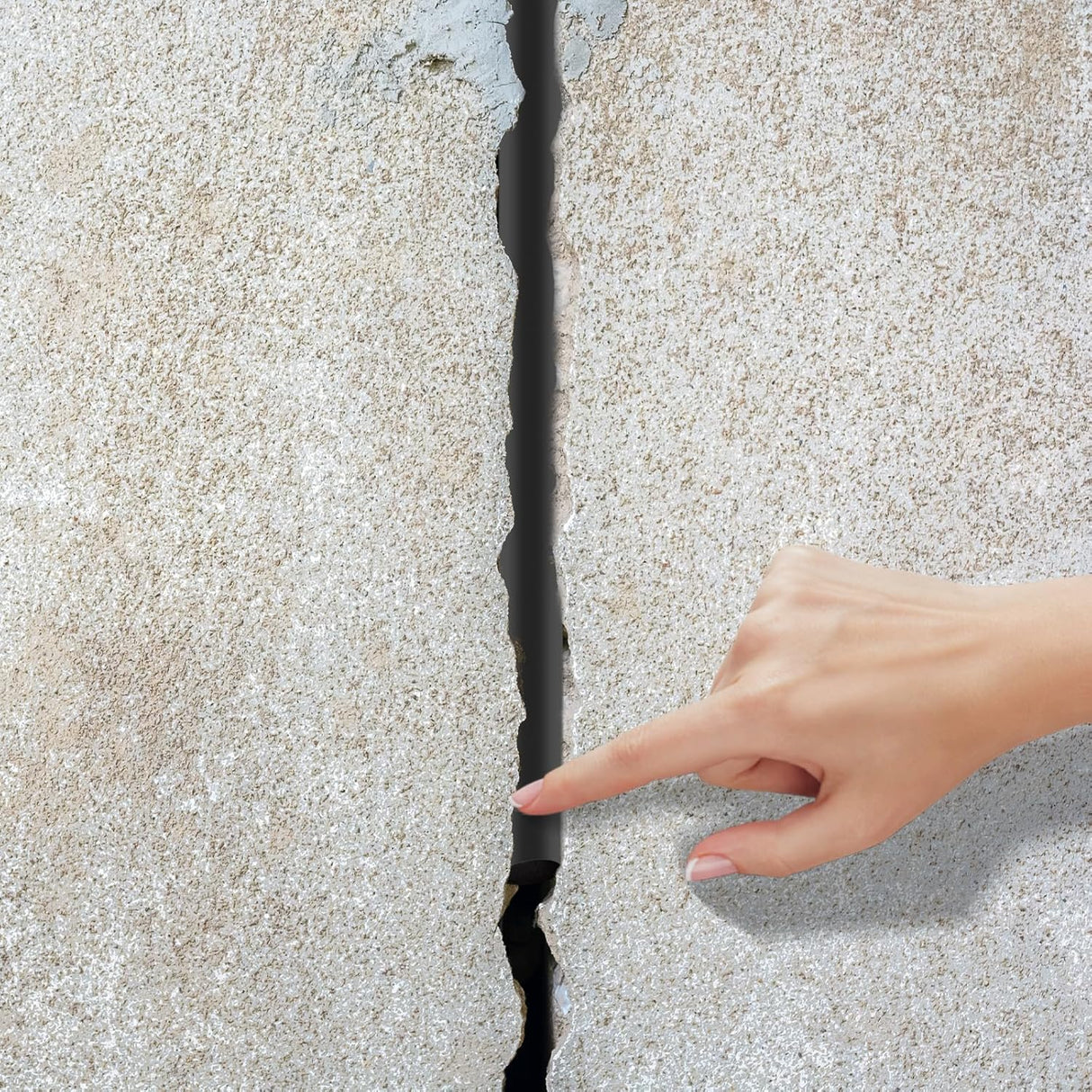 عازل فروست كينج ذاتي اللصق من المطاط الاسفنجي الممتاز مقاس 1/2 بوصة × 5/16 بوصة × 10 أقدام، أسود