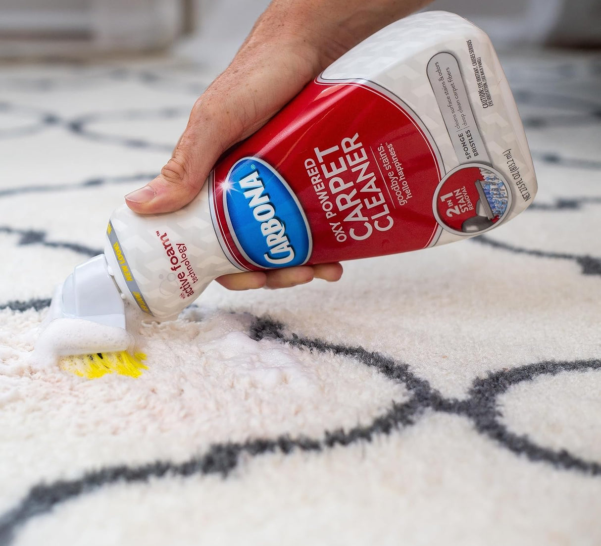 منظف السجاد كاربونا 2 في 1، 27.5 أونصة