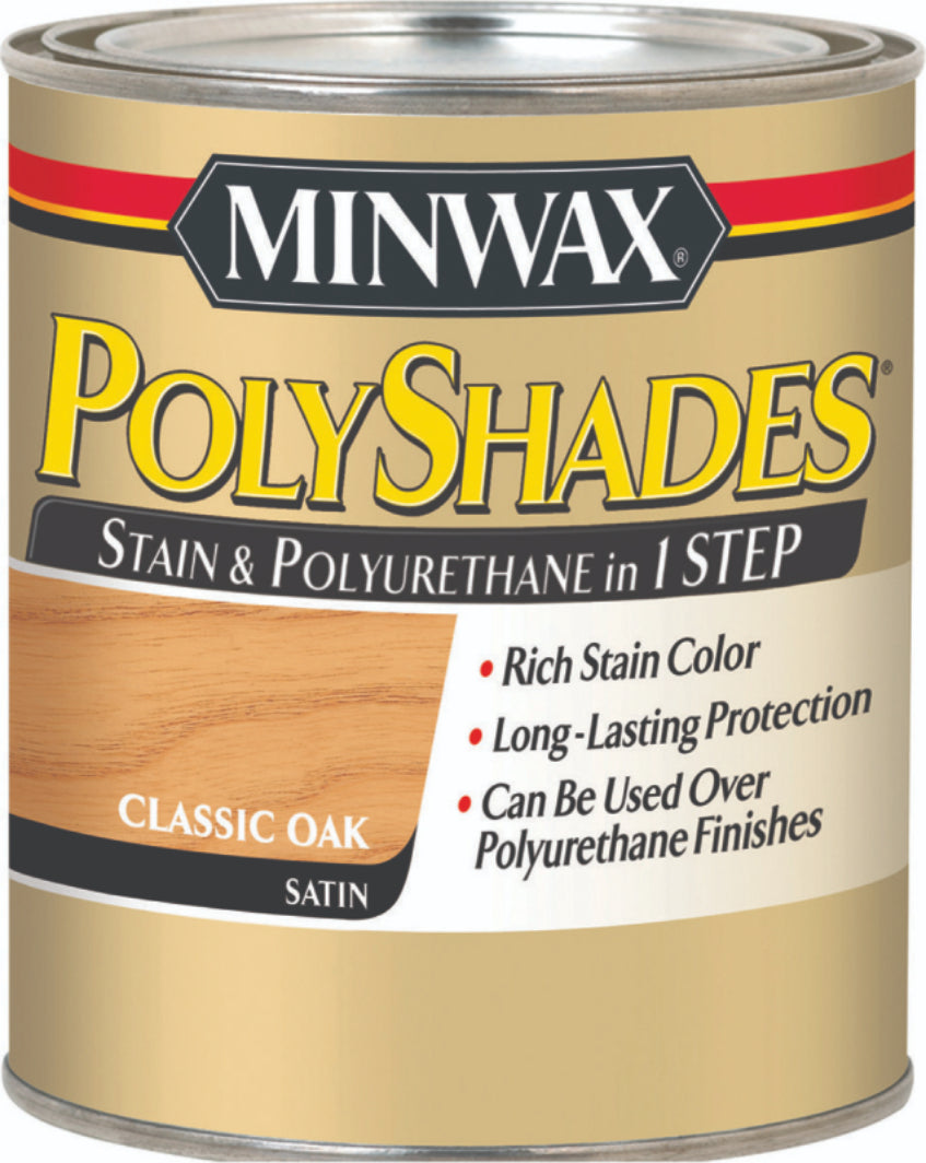 Minwax Satin Polyurethane Paint & Coat - 473ml