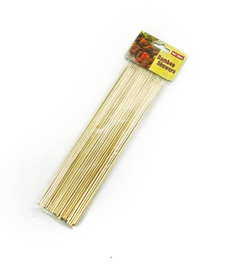 هوت جريل أسياخ شواء من الخيزران، موديل 2022 - خشبي